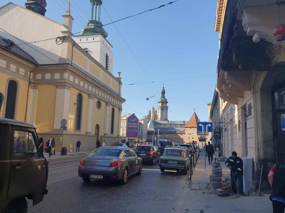 Апартаменти У Шевальє. Lvov Exteriér fotografie